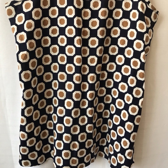 Theory Silk Geometric Print Tank sz P - Picture 8 of 9